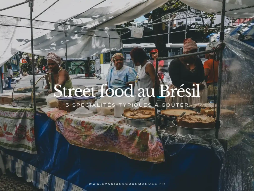 Street food au Brésil