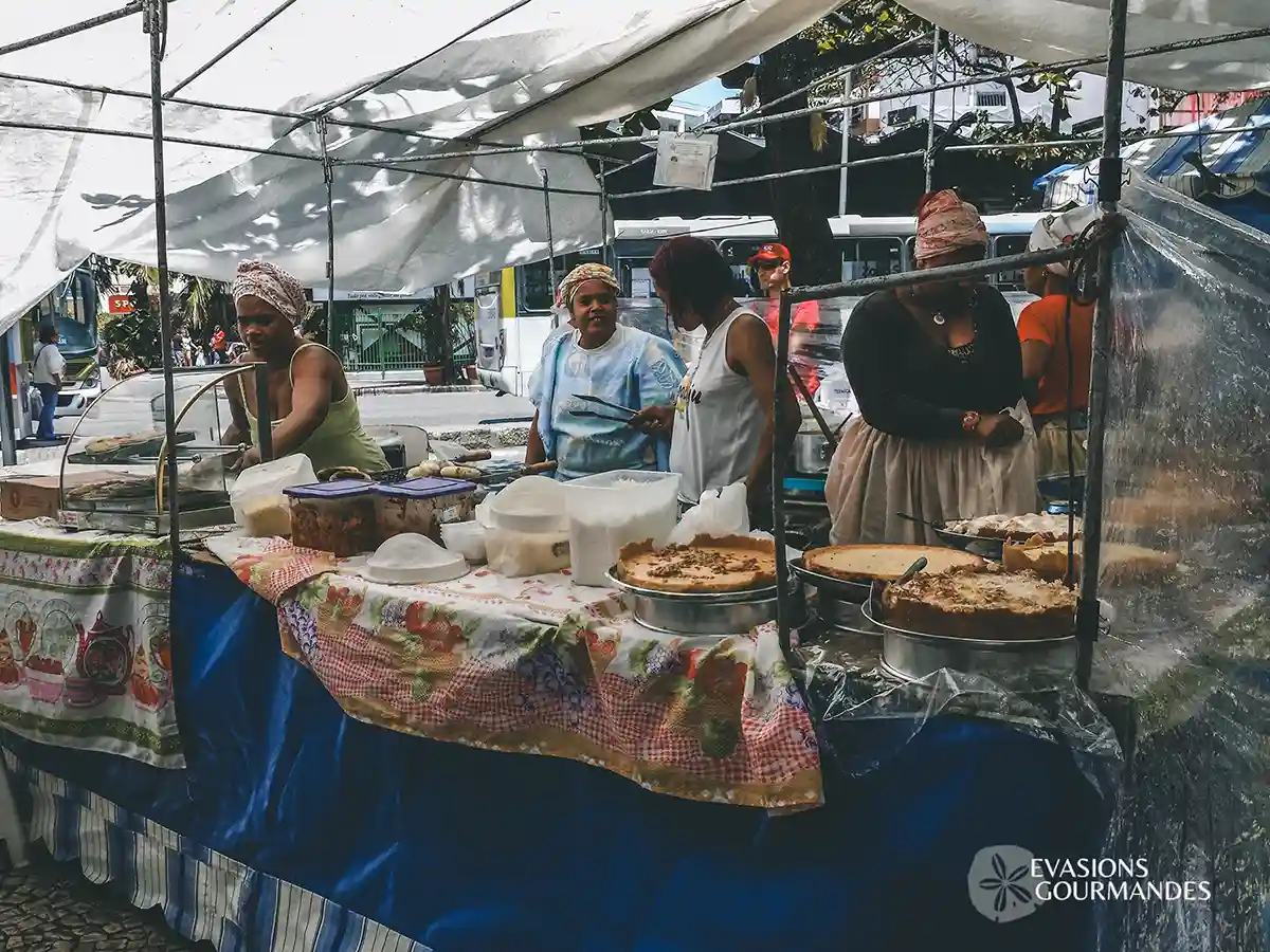 Street food au Brésil