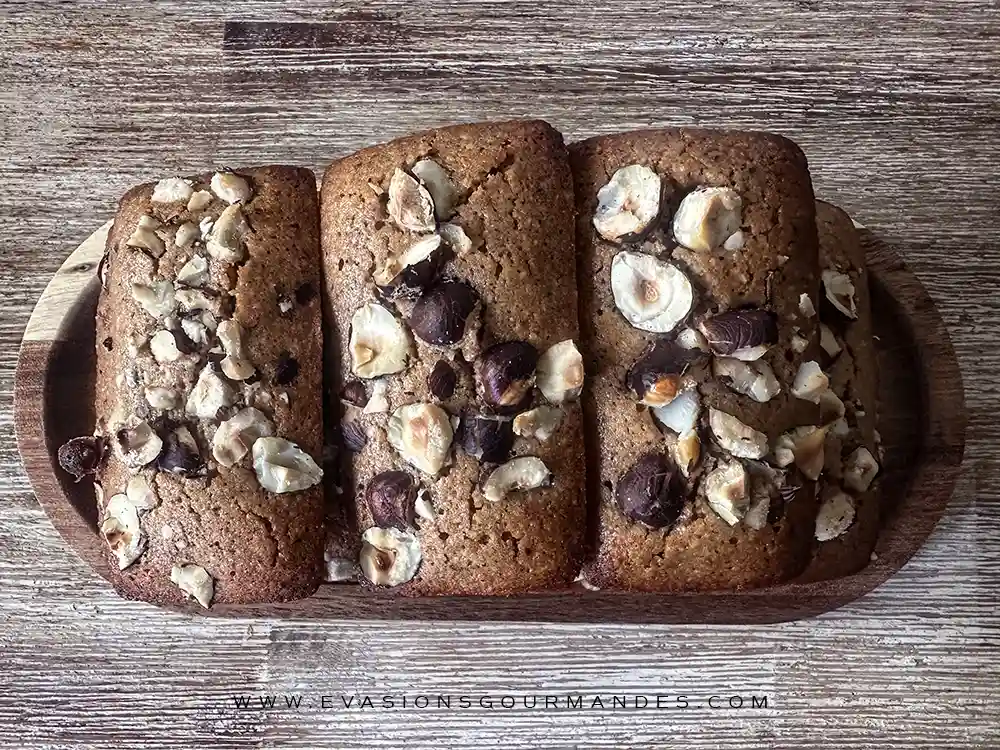 Financiers praliné noisettes recette