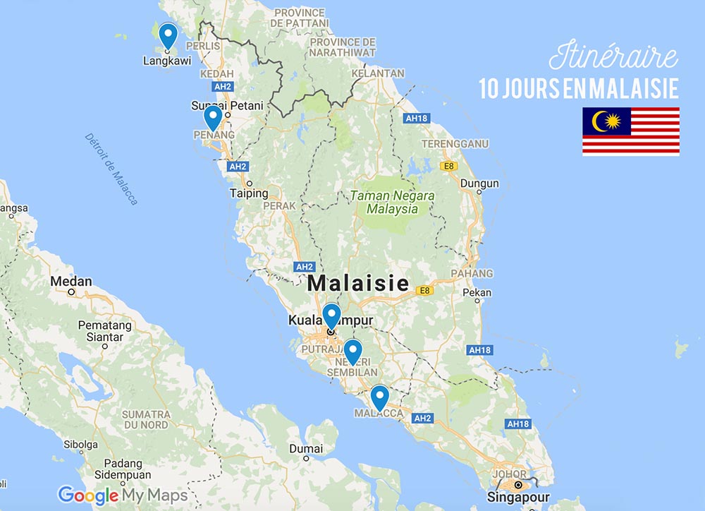 check list voyage malaisie